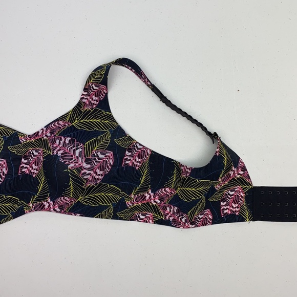 Knixwear BLK/PNK Catalyst Bra, Electric Aloha, 3             *P1003 - Picture 3 of 6
